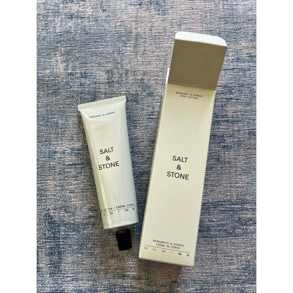 NIB! Salt & Stone Bergamot & Hinoki Body Lotion 3.4 fl oz / 100 ml